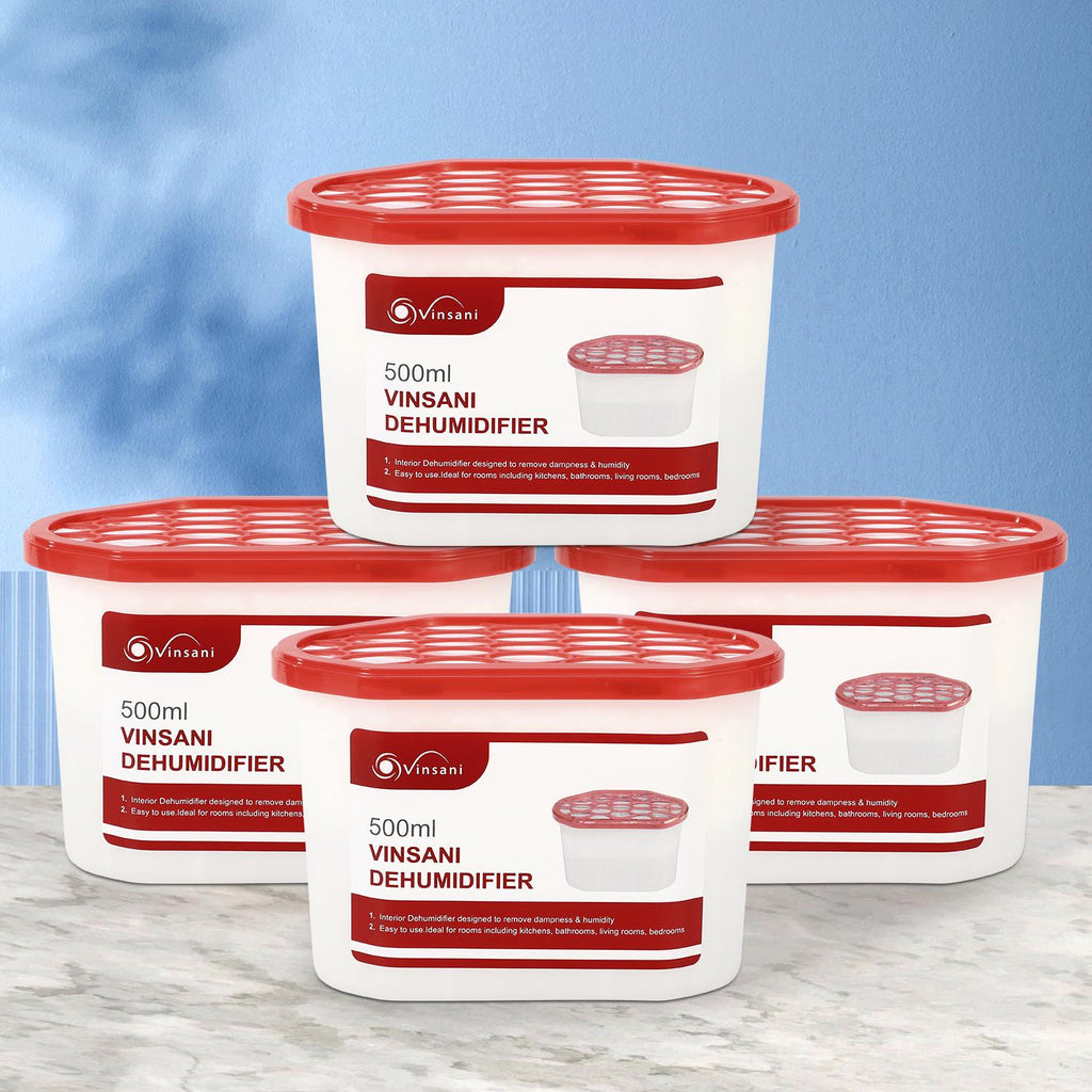 Moisture Absorber Tubs, 5 Pack - Damp & Condensation Traps